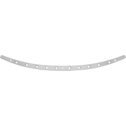 PartzBiz HD DS23500378 - Memphis Shades Polished Stainless Steel Windshield Trim Holes Harley Batwing 14-Up PartzBiz HD DS23500378 - Memphis Shades Polished Stainless Steel Windshield Trim Holes Harley Batwing 14-Up