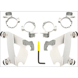 PartzBiz HD DS23200132 - Memphis Shades Polished Trigger-Lock Mount Cafe Fairing Harley 883C 1200C 96-10 | MEK1997 PartzBiz HD DS23200132 - Memphis Shades Polished Trigger-Lock Mount Cafe Fairing Harley 883C 1200C 96-10 | MEK1997