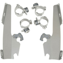 PartzBiz HD DS23200011 - Memphis Shades Polished Trigger Lock Mounting Kits Batwing Fairing Harley FXD XL | MEM8967 PartzBiz HD DS23200011 - Memphis Shades Polished Trigger Lock Mounting Kits Batwing Fairing Harley FXD XL | MEM8967