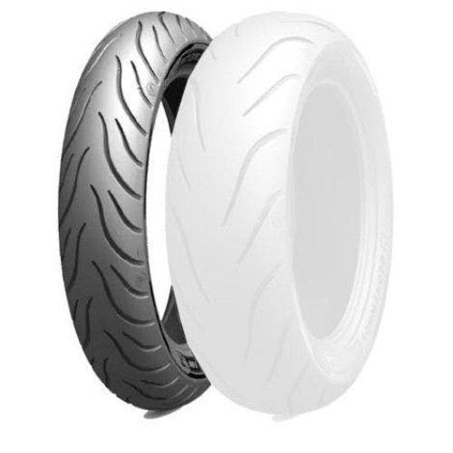 PartzBiz HD: 4409411-Michelin Commander III Touring 130/70B18 63H Front Motorcycle Blackwall Tire | 96618