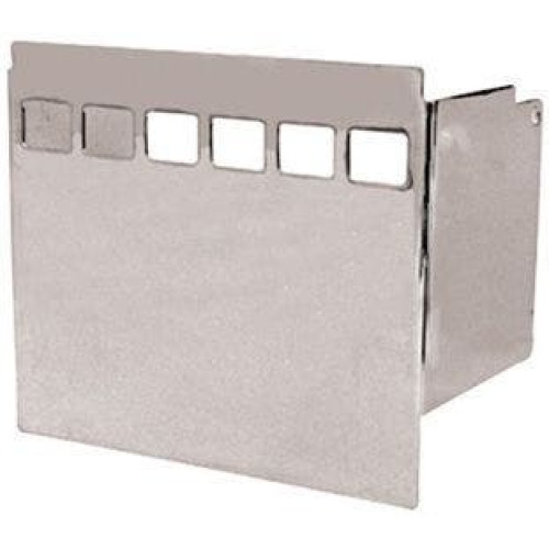 PartzBiz HD: 4409339-Mid USA 10146 Chrome Wrap Around Battery Cover Harley Big Twin & Sportster 73-03