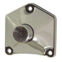 PartzBiz HD MU17758 - Mid USA 17758 V-Factor Chrome Solenoid ครอบคลุมพร้อมปุ่ม Starter Harley 91-Up electra road street glide softail