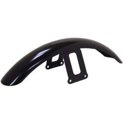 PartzBiz HD MU22402 - Mid USA 22402 V-Factor Steel Front 21 Wheel Fender w/ Bracket Harley Softail FX FXD Dyna Davidson Custom Bike Motorcycle old school chopper replacement upgrade 59924-80