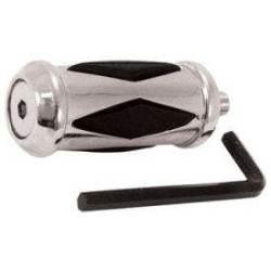PartzBiz HD MU44113 - Mid USA 44113 V-Factor Chrome 2-1/4" x 1" Diamond Shift Peg 5/16-18 Mount Harley PartzBiz HD MU44113 - Mid USA 44113 V-Factor Chrome 2-1/4" x 1" Diamond Shift Peg 5/16-18 Mount Harley