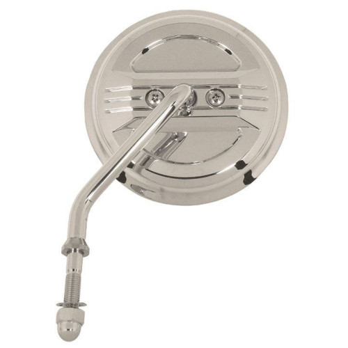 PartzBiz HD: 4409141-Mid USA 47063 V-Factor Chrome 4นิ้ว Round Billet Mirror Set Harley | 47052 PartzBiz HD: 4409141-Mid USA 47063 V-Factor Chrome 4นิ้ว Round Billet Mirror Set Harley | 47052