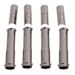 PartzBiz HD MU60539 - Mid USA 60539 Colony Chrome ชุดครอบ Pushrod 99-17 Harley Twin Cam