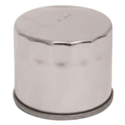 PartzBiz HD MU87172 (x6) - Mid-USA 87172 Chrome Oil Filter Single 99-Earlier Big Twin 5 Speed OEM 63796-77T PartzBiz HD MU87172 (x6) - Mid-USA 87172 Chrome Oil Filter Single 99-Earlier Big Twin 5 Speed OEM 63796-77T