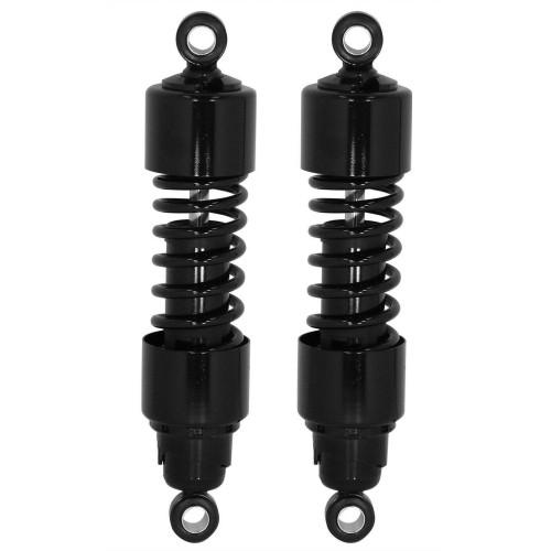 PartzBiz HD: 4409078-Mid USA 29040 Black Premium 11 ” โช๊ค Harley 4-Speed Big Twin Shovelhead 73-86 ดีที่สุดสำหรับ davidson โช้คทดแทนคุณภาพ 29027 54509-73A electra road street glide king fx fxd dyna sportster sporty softail slim deluxe Heritage Low Bob fat boy pa