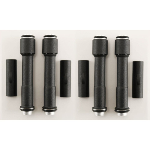 PartzBiz HD: 4409075-MidWest 91-983 Ultima Black Push Rod Tube Cover Kit Harley Davidson Twin Cam 00-Up Bezel Accent Upgrade Replacement Custom Chopper Bike ที่ดีที่สุด PartzBiz HD: 4409075-MidWest 91-983 Ultima Black Push Rod Tube Cover Kit Harley Davidson Twin Cam 00-Up Bezel Accent Upgrade Replacement Custom Chopper Bike ที่ดีที่สุด