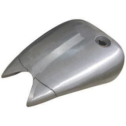 PartzBiz HD MW20-100 - Midwest 20-100 1 ชิ้นยืดหมวกเดี่ยวเหล็กถังแก๊สสำหรับ 84-99 Harley Davidson CUSTOM build โลหะ Fab อัพเกรดใหม่หลังการขายการใช้อุโมงค์กรอบอะไหล่ Chopper จักรยานรถจักรยานยนต์ softail 20100