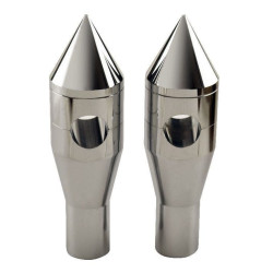 PartzBiz HD MW34-134 - MidWest 34-134 Chrome Aluminium 4 ” Pointed 1 ” Risers แฮนด์ Harley Universal มอเตอร์ไซค์แต่งชอปเปอร์แบ็กเกอร์แต่งใหม่ที่ดีที่สุด อัปเกรดรถจักรยานยนต์ PartzBiz HD MW34-134 - MidWest 34-134 Chrome Aluminium 4 ” Pointed 1 ” Risers แฮนด์ Harley Universal มอเตอร์ไซค์แต่งชอปเปอร์แบ็กเกอร์แต่งใหม่ที่ดีที่สุด อัปเกรดรถจักรยานยนต์