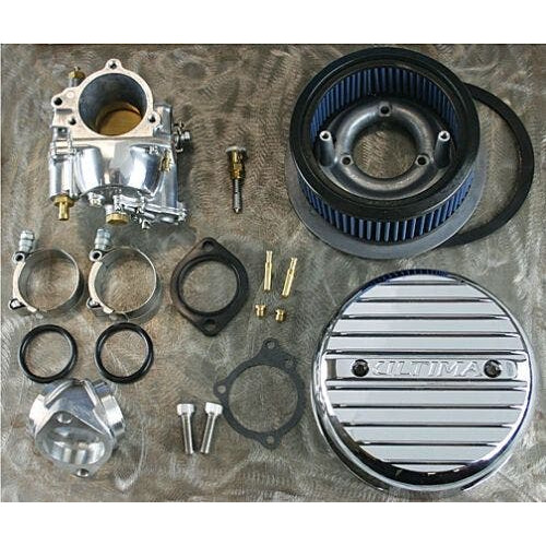 PartzBiz HD: 4409007-MidWest 42-128 Ultima Complete Carburetor Kit Band Style Harley Shovelhead PartzBiz HD: 4409007-MidWest 42-128 Ultima Complete Carburetor Kit Band Style Harley Shovelhead