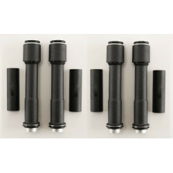 PartzBiz HD MW91-981 - MidWest 91-981 Ultima Black Push Rod Tube Cover Kit Harley EVO 84-99 Sportster Engine Bezel Accent Upgrade Replacement Custom Chopper Bike Best PartzBiz HD MW91-981 - MidWest 91-981 Ultima Black Push Rod Tube Cover Kit Harley EVO 84-99 Sportster Engine Bezel Accent Upgrade Replacement Custom Chopper Bike Best