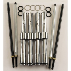 PartzBiz HD MW91-995 - MidWest 91-995 Ultima Chrome Quick Change Adjustable PushRod Kit Harley Davidson EVO Evolution Big Twin Custom Motorcycle Chopper Bike Upgrade Replacement ประสิทธิภาพของเครื่องยนต์ใหม่ที่ดีที่สุด PartzBiz HD MW91-995 - MidWest 91-995 Ultima Chrome Quick Change Adjustable PushRod Kit Harley Davidson EVO Evolution Big Twin Custom Motorcycle Chopper Bike Upgrade Replacement ประสิทธิภาพของเครื่องยนต์ใหม่ที่ดีที่สุด