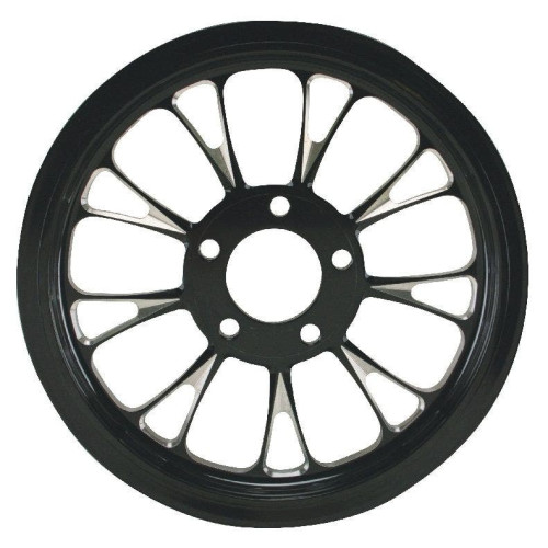 PartzBiz HD: 4408920-MidWest 94-653 Ultima Manhattan Black Cut 1-1/8" 65T Rear Pulley Harley 00-05 PartzBiz HD: 4408920-MidWest 94-653 Ultima Manhattan Black Cut 1-1/8" 65T Rear Pulley Harley 00-05