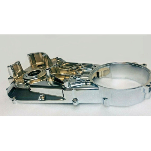 PartzBiz HD: 4408925-Midwest Ultima 88-15 Chrome Inner Primary Cover Guard 89-Up Harley Davidson Softail best new replacement 