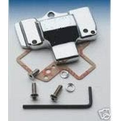 PartzBiz HD DSKHS028 - Mikuni KHS-028 Chrome Smooth Carb ฝาครอบด้านบนสำหรับ HSR42/45mm Harley