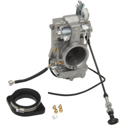 PartzBiz HD DS482X - Mikuni Smoothbore คาร์บูเรเตอร์ธรรมชาติ HSR48 48 MM Carb 48-2 Harley EVO Twin Cam | 48-2