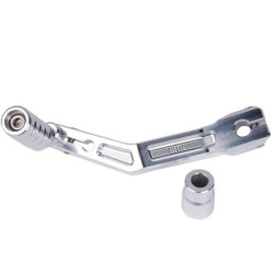 PartzBiz HD DS16021153 - MJK P-4536 เครื่อง CNC อลูมิเนียม Shifter Lever 99-18 Harley Touring 00-17 Softail | P-4536