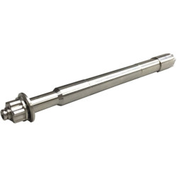 PartzBiz HD DS02141355 - MJK Performance P-4498 Stainless 25mm Front Axle 09-18 Harley Touring FLH/T