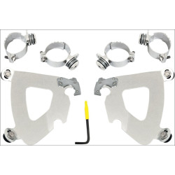 PartzBiz HD DS23200118 - Memphis Shades Polished Trigger-Lock Mount Gauntlet Fairing Harley Dyna 06-15 | MEK1993 PartzBiz HD DS23200118 - Memphis Shades Polished Trigger-Lock Mount Gauntlet Fairing Harley Dyna 06-15 | MEK1993