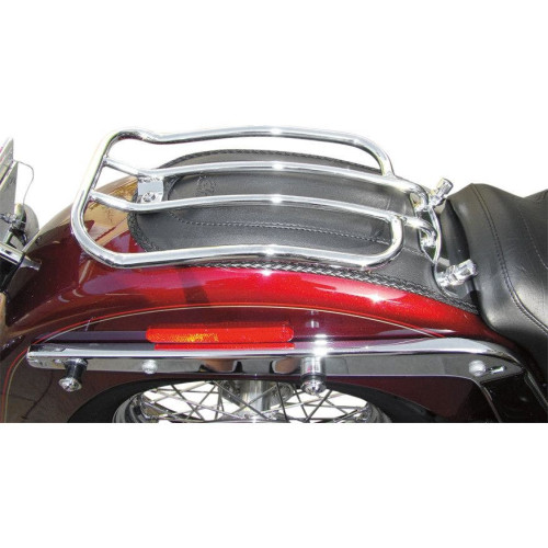 PartzBiz HD: 4408838-Motherwell Chrome 7 ” ชั้นวางสัมภาระเดี่ยว Harley Softail Fat Boy 07-Up Deluxe 05-Up | MWL-175-09 PartzBiz HD: 4408838-Motherwell Chrome 7 ” ชั้นวางสัมภาระเดี่ยว Harley Softail Fat Boy 07-Up Deluxe 05-Up | MWL-175-09