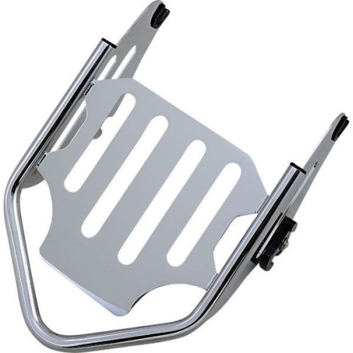 PartzBiz HD: 4408840-Motherwell Chrome ชั้นวางสัมภาระ 2-Up ที่ถอดออกได้อย่างรวดเร็ว Harley Touring 09-Up PartzBiz HD: 4408840-Motherwell Chrome ชั้นวางสัมภาระ 2-Up ที่ถอดออกได้อย่างรวดเร็ว Harley Touring 09-Up