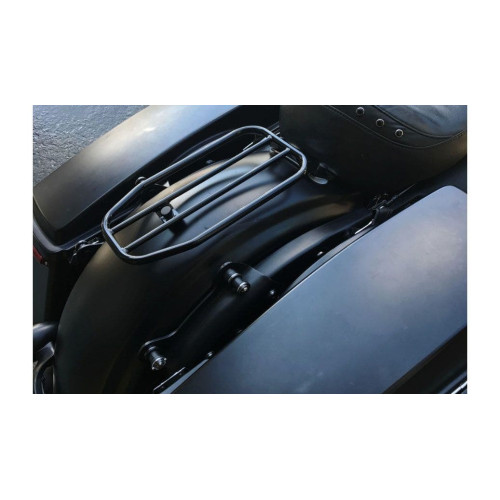 PartzBiz HD: 4408803-Motherwell Gloss Black 7” Flat Solo ชั้นวางสัมภาระ 11” x 7” Harley Touring 97-20 PartzBiz HD: 4408803-Motherwell Gloss Black 7” Flat Solo ชั้นวางสัมภาระ 11” x 7” Harley Touring 97-20