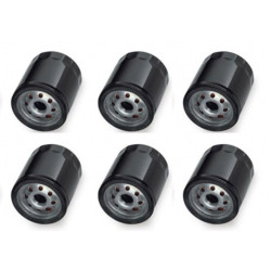 PartzBiz HD 22-251 (x6) - Motor Factory 22-251 Set of Six Black Oil Filters Harley T/C 99-16 Repl. 63731-99 PartzBiz HD 22-251 (x6) - Motor Factory 22-251 Set of Six Black Oil Filters Harley T/C 99-16 Repl. 63731-99