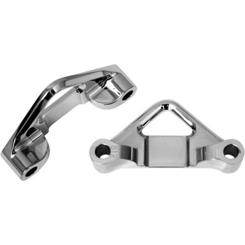 PartzBiz HD: 4408731-Accutronix Hot Legs Bagger Legs Chrome .8125" Spacers 6 3/8 Front Fenders 84-13 | TFS41-EMF812C PartzBiz HD: 4408731-Accutronix Hot Legs Bagger Legs Chrome .8125" Spacers 6 3/8 Front Fenders 84-13 | TFS41-EMF812C