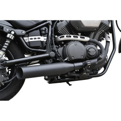 PartzBiz HD DS18112634 - Baron Customs 4" Diameter Slash-Cut Black Slip On 14-16 Yamaha Bolt BA-1050-01B muffler exhaust pipes header 18112634 1811-2634 PartzBiz HD DS18112634 - Baron Customs 4" Diameter Slash-Cut Black Slip On 14-16 Yamaha Bolt BA-1050-01B muffler exhaust pipes header 18112634 1811-2634
