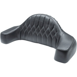 PartzBiz HD MD76022WT - Mustang 76022WT Black Concho / Diamond Heated Backrest Indian Roadmaster 16-Up PartzBiz HD MD76022WT - Mustang 76022WT Black Concho / Diamond Heated Backrest Indian Roadmaster 16-Up