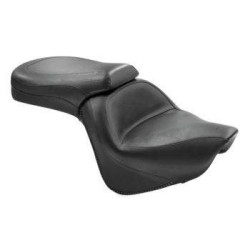 PartzBiz HD MD76127 - Mustang 76127 Black One Piece 2 Up Touring Seat 06-18 Kawasaki VN900 0810-0505 08100505 489302 PartzBiz HD MD76127 - Mustang 76127 Black One Piece 2 Up Touring Seat 06-18 Kawasaki VN900 0810-0505 08100505 489302