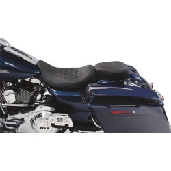 PartzBiz HD MD76694 - Mustang 76694 Black Diamond Stitch Wide Low Tripper Solo Seat 08-23 Harley FL 0801-0741 08010741 489265 PartzBiz HD MD76694 - Mustang 76694 Black Diamond Stitch Wide Low Tripper Solo Seat 08-23 Harley FL 0801-0741 08010741 489265
