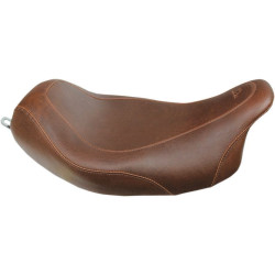 PartzBiz HD MD76720 - Mustang Smooth Brown Wide Low Tripper Solo Seat for Harley Touring 08-17 | 76720 PartzBiz HD MD76720 - Mustang Smooth Brown Wide Low Tripper Solo Seat for Harley Touring 08-17 | 76720