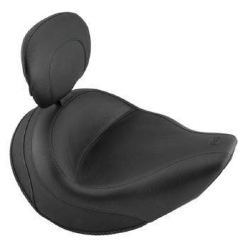 PartzBiz HD: 4408553-Mustang 79454 Black Original Solo Seat Wide Touring Backrest 06-14 Yamaha XV1900 489328 0810-0441 08100441
