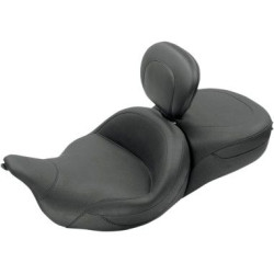 PartzBiz HD MD79556 - Mustang 79556 Super Vintage Touring Seat w/ Driver Backrest 08-23 Harley FLH/FLT 489235 0801-0564 08010564 PartzBiz HD MD79556 - Mustang 79556 Super Vintage Touring Seat w/ Driver Backrest 08-23 Harley FLH/FLT 489235 0801-0564 08010564