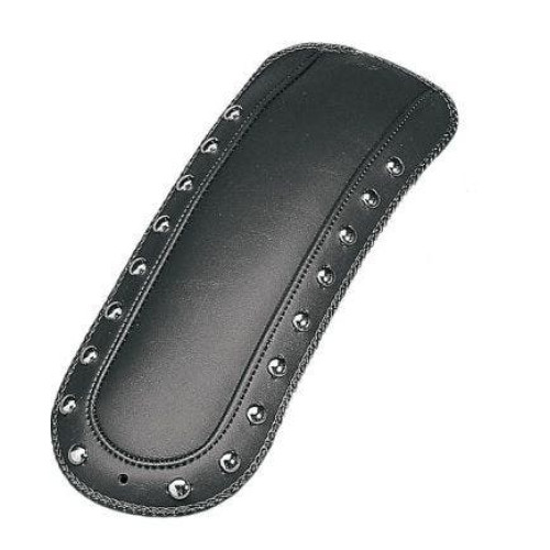 PartzBiz HD: 4408509-Mustang Chrome Studded Fender Bib for Solo Seat Harley 97-16 FLH/T/X - 78039 PartzBiz HD: 4408509-Mustang Chrome Studded Fender Bib for Solo Seat Harley 97-16 FLH/T/X - 78039