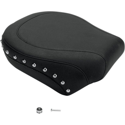PartzBiz HD: 4408511-เบาะหลัง Mustang Chrome Studded เฉพาะ Harley 06-10 FXST 07-17 FLSTF | 76243 PartzBiz HD: 4408511-เบาะหลัง Mustang Chrome Studded เฉพาะ Harley 06-10 FXST 07-17 FLSTF | 76243