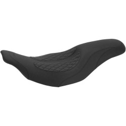 PartzBiz HD MD76983 - Mustang Dave Perewitz Signature Series Fastback 2 Up Seat Harley FLH/T 97-07 | 76983 PartzBiz HD MD76983 - Mustang Dave Perewitz Signature Series Fastback 2 Up Seat Harley FLH/T 97-07 | 76983