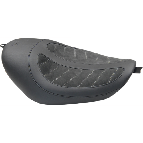 PartzBiz HD: 4408493-Mustang Fred Kodlin Signature Series Solo Black Seat 4 Harley 04-06 10-21 XL | 76295