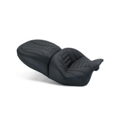 PartzBiz HD MD79596 - Mustang One Piece Vintage Forward Seat W/O Driver Backrest Harley Freewheeler | 79596 PartzBiz HD MD79596 - Mustang One Piece Vintage Forward Seat W/O Driver Backrest Harley Freewheeler | 79596