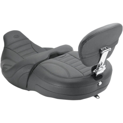 PartzBiz HD: 4408499-Mustang One Piece Vintage Standard Seat พนักพิงคนขับและผู้โดยสาร Harley FLRT | 79595
