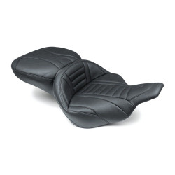 PartzBiz HD MD76739 - ที่นั่ง Mustang One Piece Plain Sport Touring Seat Harley FLHT FLTR 97-07 | 75454 PartzBiz HD MD76739 - ที่นั่ง Mustang One Piece Plain Sport Touring Seat Harley FLHT FLTR 97-07 | 75454