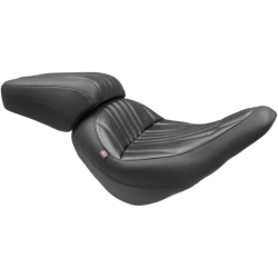PartzBiz HD MD75721 - Mustang Solo Black Harley Seat W/O Backrest Dagger Stitch 18-23 FLSB/FXLR/FXLRS | 75721 PartzBiz HD MD75721 - Mustang Solo Black Harley Seat W/O Backrest Dagger Stitch 18-23 FLSB/FXLR/FXLRS | 75721