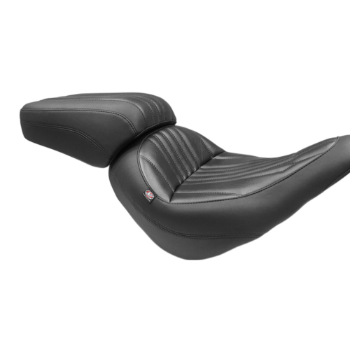 PartzBiz HD: 4408435-Mustang Solo Rear Narrow Black Harley Seat Dagger Stitch 18-23 FLSB/FXLR/FXLRS | 75722 PartzBiz HD: 4408435-Mustang Solo Rear Narrow Black Harley Seat Dagger Stitch 18-23 FLSB/FXLR/FXLRS | 75722