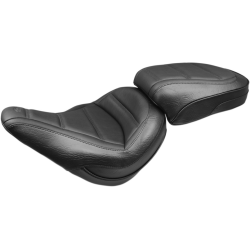 PartzBiz HD MD75062 - Mustang Solo Rear Narrow Black Harley Seat Quad Stitch 18-23 FLSL | 75062 PartzBiz HD MD75062 - Mustang Solo Rear Narrow Black Harley Seat Quad Stitch 18-23 FLSL | 75062