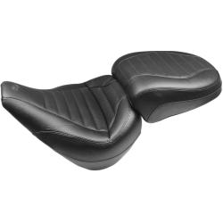 PartzBiz HD MD75032 - Mustang Solo Rear Narrow Black Harley Seat Tuck-N-Roll Stitch 18-23 FXBR/FXBRS | 75032 PartzBiz HD MD75032 - Mustang Solo Rear Narrow Black Harley Seat Tuck-N-Roll Stitch 18-23 FXBR/FXBRS | 75032