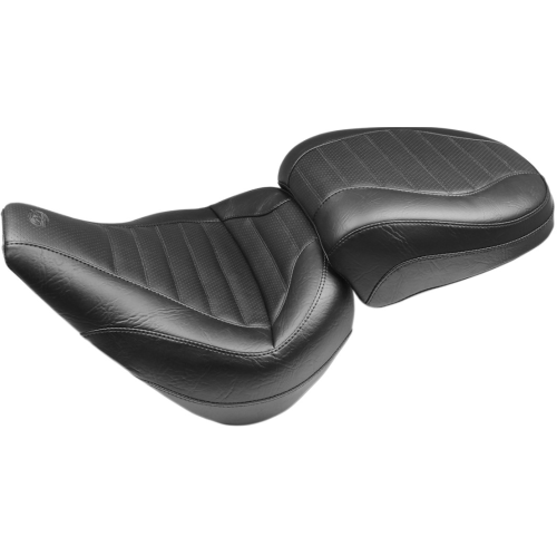 PartzBiz HD: 4408437-Mustang Solo Rear Narrow Black Harley Seat Tuck-N-Roll Stitch 18-23 FXBR/FXBRS | 75032 PartzBiz HD: 4408437-Mustang Solo Rear Narrow Black Harley Seat Tuck-N-Roll Stitch 18-23 FXBR/FXBRS | 75032