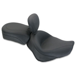 PartzBiz HD MD79824 - Mustang 79824 Black Touring Two-Piece Seat w/Backrest 09-18 Triumph Thunderbird 489588 PartzBiz HD MD79824 - Mustang 79824 Black Touring Two-Piece Seat w/Backrest 09-18 Triumph Thunderbird 489588